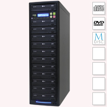 CopyBox 11 CD Duplicator Standard - duplicator grote productie capaciteit cd dvd per uur sata branders