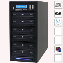 CopyBox 6 MultiMedia Duplicator - kopieer usb sticks geheugenkaarten naar meerdere cd dvd recordables