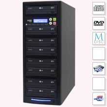 CopyBox 7 CD Duplicator Standard PC Connected - copybox branders cd duplicators usb computer connectie pc productie dvd