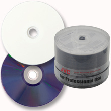 Inkjet printable Taiyo Yuden JVC WaterShield - jvc taiyo yuden watershield cd inkjet printable j-cdr-wpp-sb-ws1