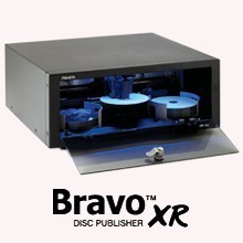 Bravo XR duplicator/printer - primera bravo xr cd beprinten dupliceren printable cd discs 19 inch rackmount