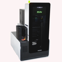 Producer IV 7200N CD met Everest 600 - rimage 7200n netwerk duplicator thermisch cd kleuren print robot